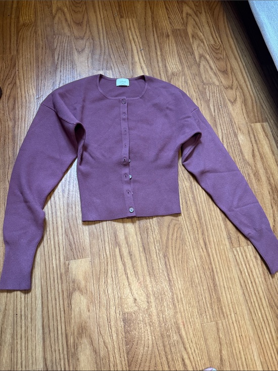 Aritzia Sweaters - Aritzia Golightly Button Cardigan - Mauve